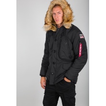 Alpha Industries Winterjacke Polar schwarz Herren